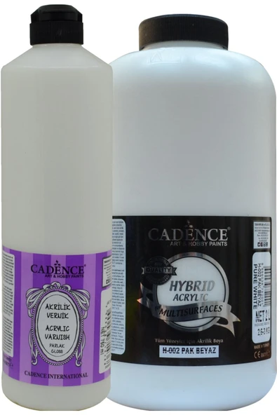 Multisurfaces Pak Beyaz 2lt+parlak Vernik 750 Ml Set ürün görseli 1