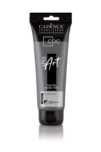 PRM326 Gök Gri Cadence Proart Heavy Body Akrilik Boya 120ML - Cadence Tüp Akrilik Boya ürün görseli 1