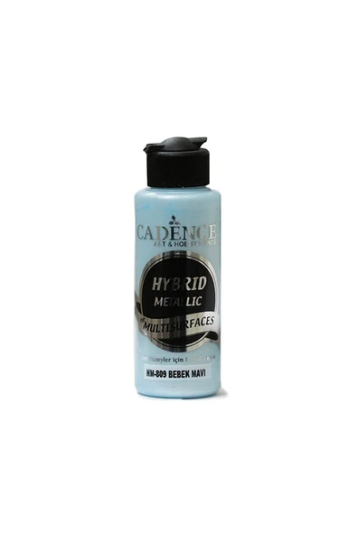Hybrid Metalik Boya Bebek Mavi 120ml N:hm-809 C ürün görseli 1
