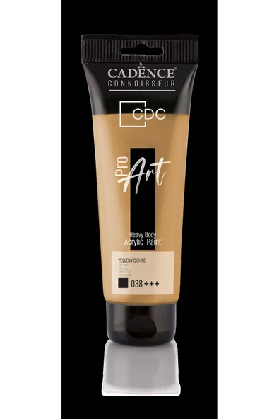 Proart Heavy Body Akrilik Boya Pr-038 Sarı Hardal 120ml ürün görseli 1
