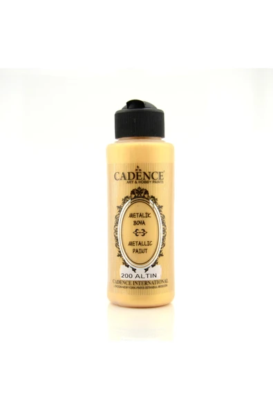 Metalik Sedefli Boya Altın 120ml N:200 ürün görseli 1
