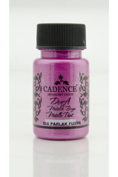 155 Parlak Fuşya Dora Metalik Boya 50ml(cc) ürün görseli 1