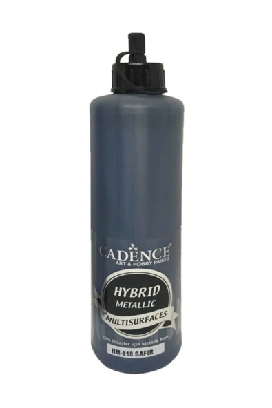 Hybrid Multisurface Metalik Boya 500 Ml. Hm-818 Safir ürün görseli 1