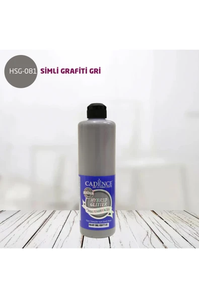 Hybrid Multisurfaces Hsg081 Simli Grafiti Gri 500 Ml ürün görseli 1
