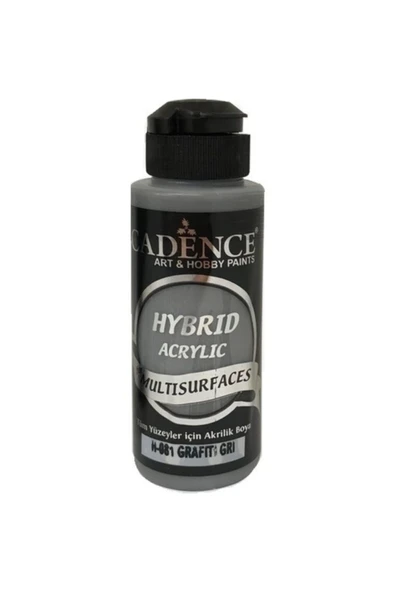 Multisurface Hibrit Boya H081 Grafıtı Grı 120 Ml ürün görseli 1