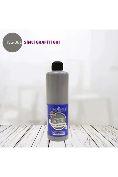 Cadence Hybrid Multisurfaces Hsg081 Simli Grafiti Gri 500 Ml ürün görseli 1