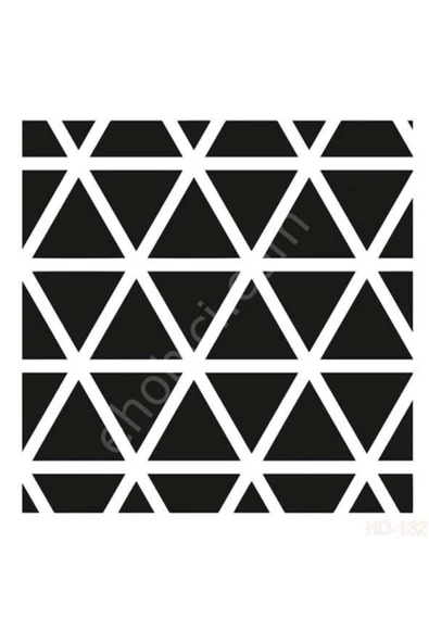 Hd132 Home Dekor Stencil 45x45 ürün görseli 1