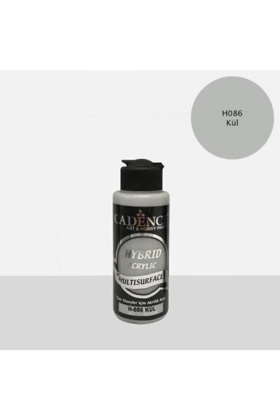 H-086 Kül , Multısurface 120 ml , Akrilik Boya ürün görseli 1