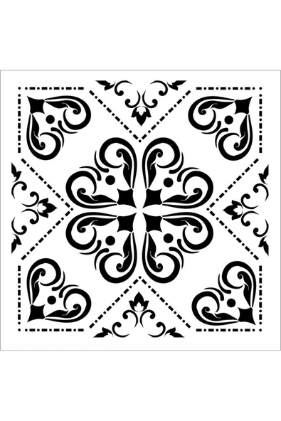 Tcs Seri Stencil (30X30) Tcs-015 ürün görseli 1