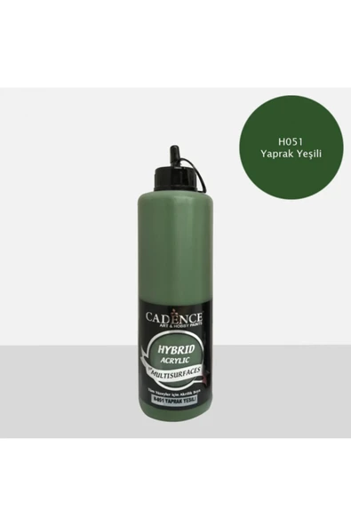 Yaprak Yeşili Hybrid Multisurface Akrilik Boya 500 ml H-051 ürün görseli 1