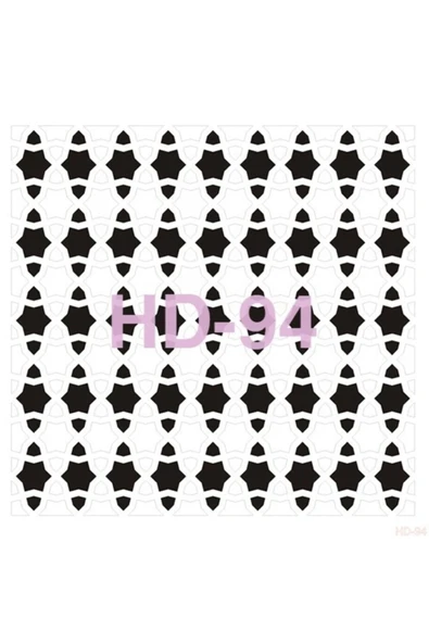 Hd094 Home Dekor Stencil 45x45 ürün görseli 1