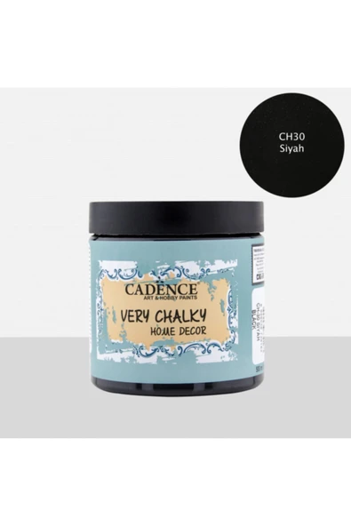 Very Chalky Home Decor 500 ml  Ch30 Siyah ürün görseli 1