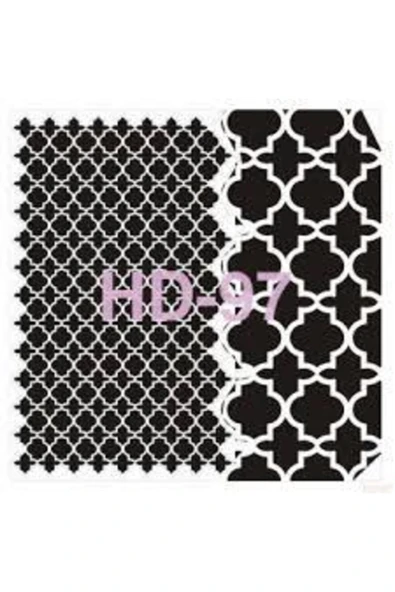Hd097 Home Dekor Stencil 45x45 ürün görseli 1