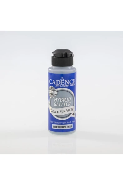 Hybrıd Akrilik Multisurface Simli Altın Hsa-042 Napolyon Mavi 120ml ürün görseli 1