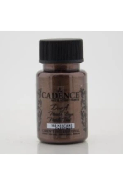 Cadence 168 Kestane Dora Metalik Boya 50ml ürün görseli 1