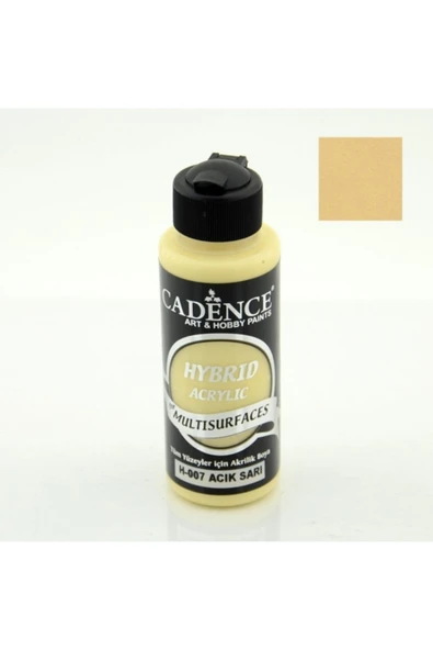 Hybrıd Akr. Multısurfaces H-007 Açık Sarı 120ml ürün görseli 1