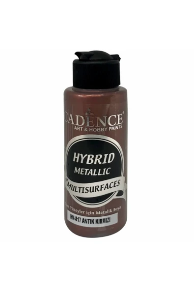 Cadence Hybrıd Met. Multısurfaces Hm-817 Antik Kırmzı 120ml ürün görseli 1