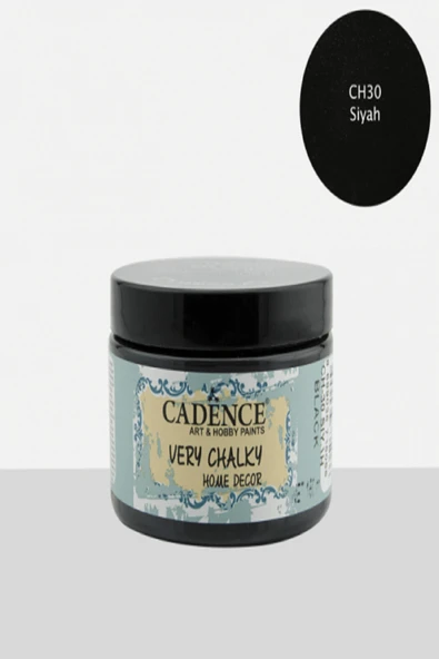 Ch30 Siyah - Very Chalky Home Decor 150ml ürün görseli 1
