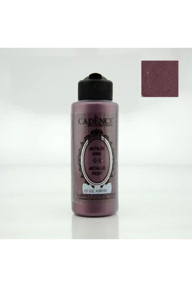 Metalik Sedefli Boya 217 Gül Kurusu 120ml ürün görseli 1