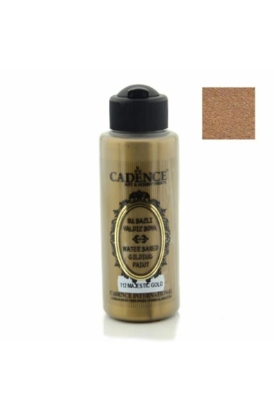 Yaldız Boya Su Bazlı 120 ml Majestik Altın 112 ürün görseli 1