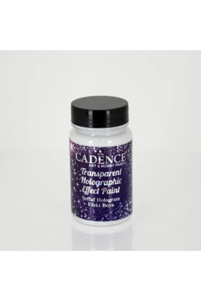 Cadence Şeffaf Hologram Efekt Boya 90ml ürün görseli 1