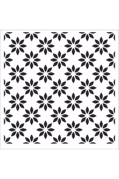 Hdm173 Home Dekor Midi Stencil (25x25) ürün görseli 1