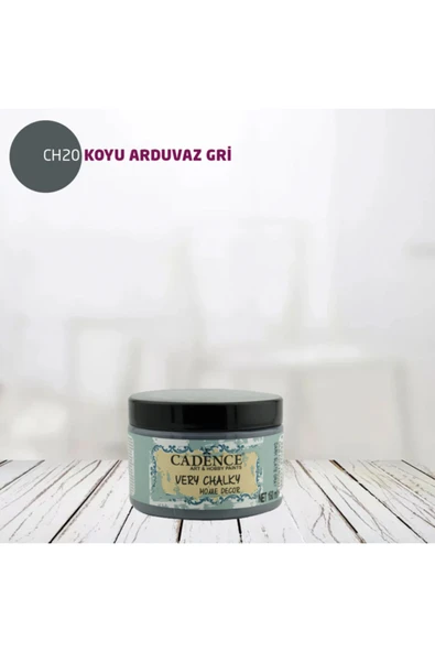 Very Chalky Home Decor Ch20 Koyu Ardavuz Gri 150 Ml. ürün görseli 1