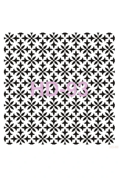 Hd093 Home Dekor Stencil 45x45 ürün görseli 1