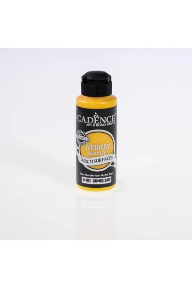 H-103 Güneş Sarı 120ml Multısurface Hybrıd Akr. ürün görseli 1