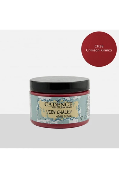 Ch28 Crimson Kırmızı - Very Chalky Home Decor 150ml ürün görseli 1