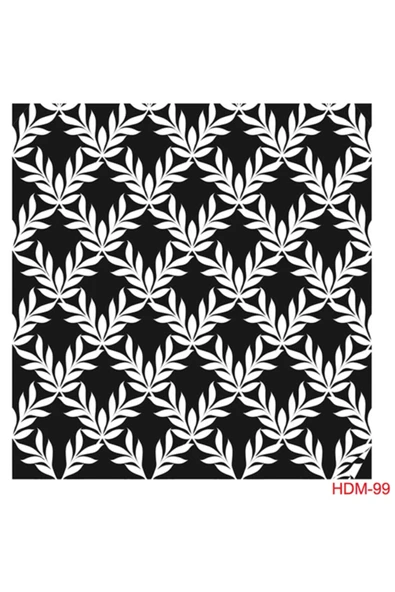 Hdm99 Home Dekor Midi Stencil (25x25) ürün görseli 1