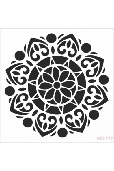 Hd117 Home Dekor Stencil ürün görseli 1