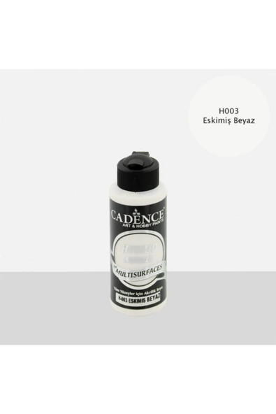 Cadence Hybrıd Akr. Multısurfaces H-003 Eskimiş Beyaz 120ml ürün görseli 1