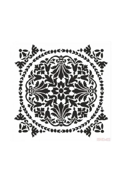 Cadence Duvar Stencıl Şablon 45*45cm Ehd-02 Stencıl Şablon ürün görseli 1
