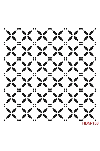 Hdm150 Home Dekor Midi Stencil (25x25) ürün görseli 1