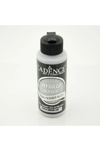 Hybrıd Akr. Multısurfaces H-074 Soğuk Gri 120ml ürün görseli 1