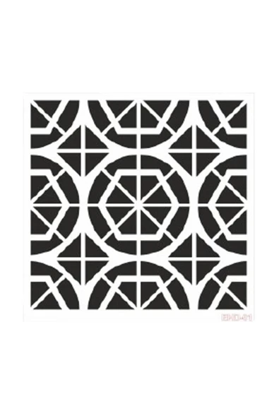 Cadence Duvar Stencıl Şablon 45*45cm Ehd-01 Stencıl Şablon ürün görseli 1