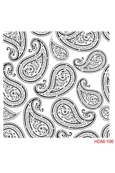 Hdm106 Home Dekor Midi Stencil (25x25) ürün görseli 1