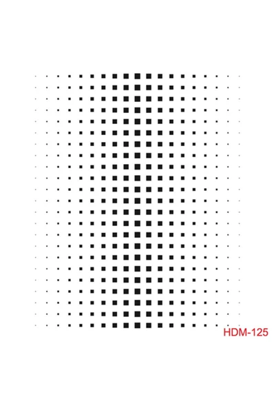 Hdm125 Home Dekor Midi Stencil (25x25) ürün görseli 1