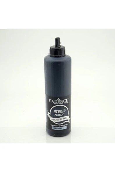 500 Ml H-060 Siyah Hybrıd Akrilik Boya ürün görseli 1