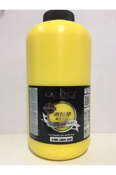 Hybrıd Acrylic Multısurfaces H-008 Limon Sarı 2000 Ml ürün görseli 1