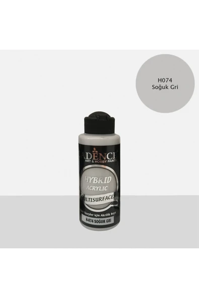 Cadence Hybrıd Akr. Multısurfaces H-074 Soğuk Gri 120ml ürün görseli 1