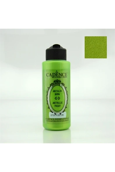 Metalik Sedefli Boya 120ml.219 Fıstık Yeşili ürün görseli 1