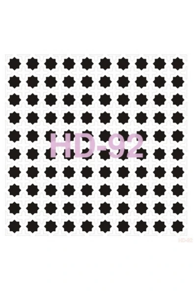 Hd092 Home Dekor Stencil 45x45 ürün görseli 1