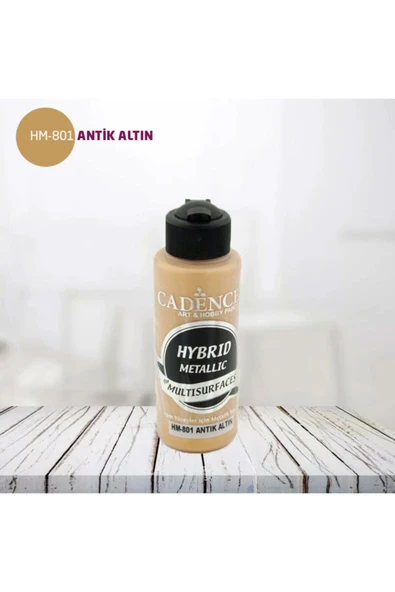 Cadence Hybrid Multisurfaces Metalik Hm801 Antik Altın 120 Ml. ürün görseli 1