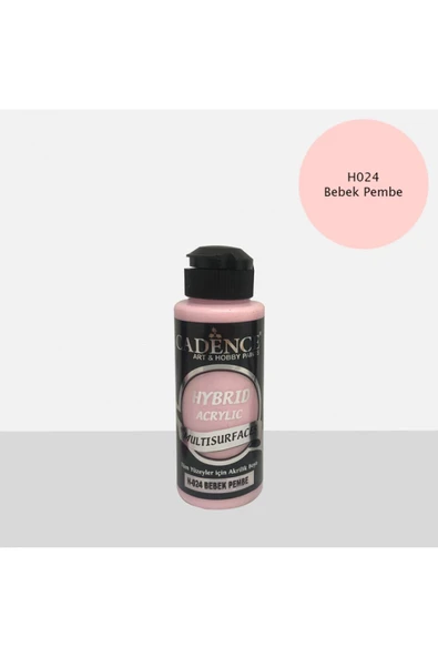 Cadence Hybrıd Akr. Multısurfaces H-024 Bebek Pembe 120ml ürün görseli 1
