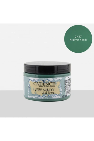 Ch37 Kraliyet Yeşili - Very Chalky Home Decor 150ml ürün görseli 1
