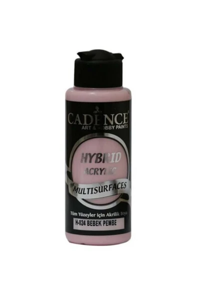 Multisurface Hybrid Hibrit Akrilik Boya H-024 Bebek Pembe 120 Ml ürün görseli 1