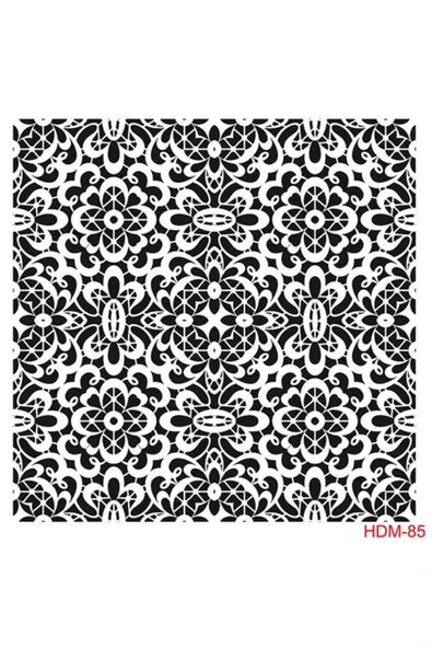 Hdm85 Home Dekor Midi Stencil (25x25) ürün görseli 1