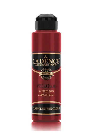 Premium 4350 Crimson Kırmızı Akrilik Boya 250 Ml ürün görseli 1